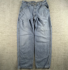 Vintage Levis SilverTab Carpenter Jeans Men 36x32 (34x32) Loose Baggy Distressed