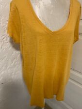 Tee-shirt jaune kiabi taille