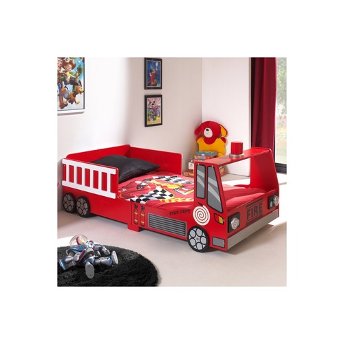 Lit enfant pompier - enfant, 70x140cm