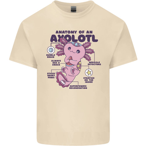 Axolotl anatomie homme - homme, coton