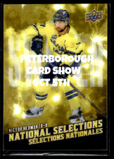 ? 2025-26 UD TIM HORTONS NATIONAL SELECTIONS VICTOR HEDMAN NS-7 INSERT 1:900 SP
