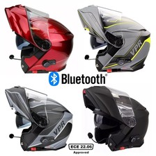 VIPER RS-V171 BLINC BLUETOOTH FLIP FRONT MOTORBIKE MOTORCYCLE HELMET INC PINLOCK