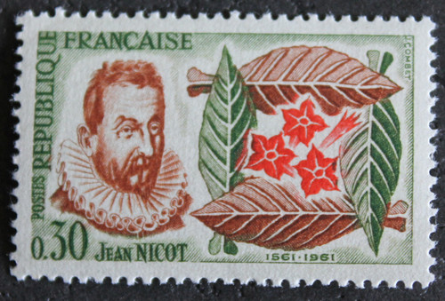 Timbre france jean nicot - timbre,