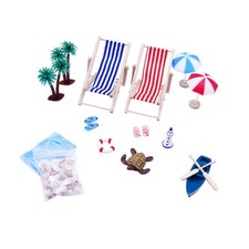 Plage miniature Dollhouse