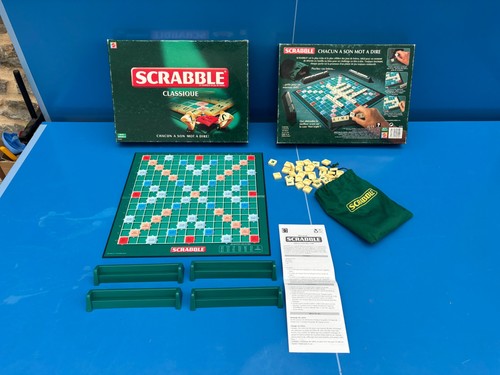 Scrabble classique mattel jeu - mattel,