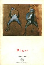 Livre peinture Degas courses