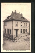 CPA Etang-sur-Arroux, La Poste