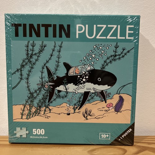 Puzzle tintin 500 - tintin, pièces