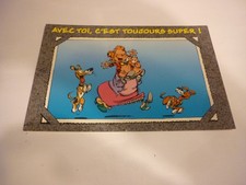 carte postale série BD tome &