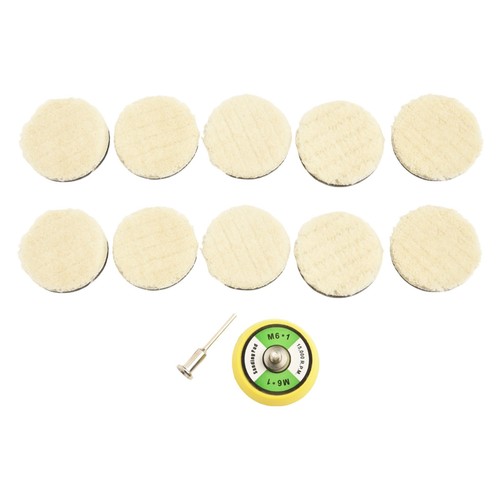 Pour verre polierpads - pour, laine