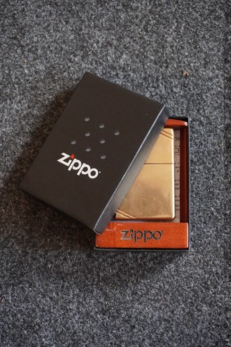 Briquet zippo brass laiton - zippo,