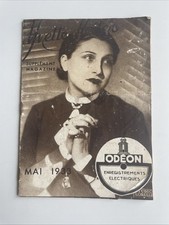 Odéon - Supplément magazine Mai 1933 - Yvette Netter - 16 pages -13x18 cm