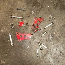 ? 1986 87 HONDA OEM ATC200X ATC 200X MOTOR MOUNT BRACKET SET With Hardware