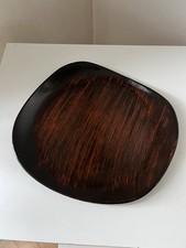 Plat assiette céramique effet