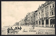 Old postcard Middelkerke, General view 1909 