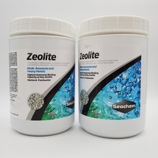 2 Seachem Zeolite Binds Ammonia Heavy Metals Marine and Freshwater Aquariums