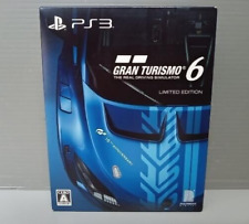 Gran Turismo 6 First Limited Edition PS3 PlayStation 3 Japan Ver. GT Anniversary