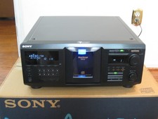 Sony CDP-CX450 400CD Player/Changer With Remote/Manual + New Belts/Org Box!!!