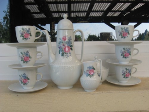 Service moka porcelaine - service,