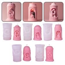 Moule à bougie en silicone