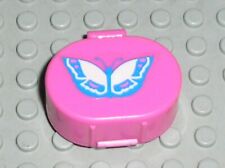 LEGO BELLVILLE DkPink suitcase with sticker 6203pb04 / Set 5860 5870 