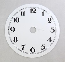 cadran plat  alu laqué ø 300