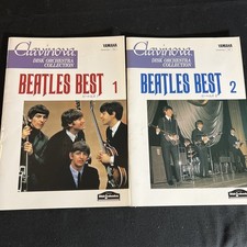 Yamaha Clavinova Disk Orchestra Collection - Beatles Best 1&2 BOOKS ONLY-NO DISC