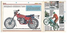 1979 DOCUMENT (ref PUS.SA 05) MOTO BULTACO SHERPA T.350  2pages