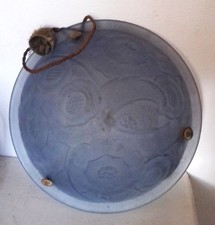 SUPERBE VASQUE EN VERRE MOULE