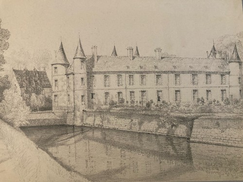 Très beau dessin xixe 1830 - dessin,