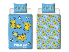Housse de couette Pokémon Pikachu 025 réversible