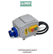 INTERRUPTEUR SALVAMOTEUR VOLT 220 POUR BETONNIÈRE IMER 180 190 250 KW 1