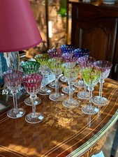 14 Tommy Model St. Louis Crystal Wine Glasses Per Price