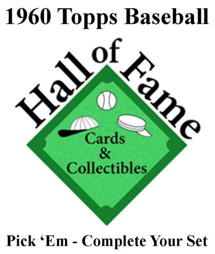 1960 topps baseball - 1960, (221-440)