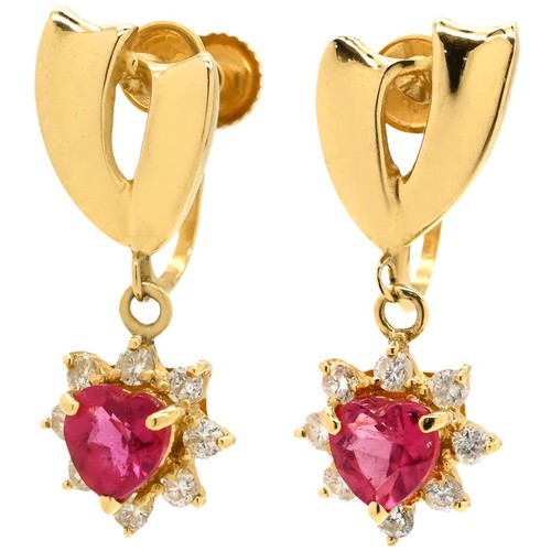 Boucle oreille tourmaline - d'oreille,
