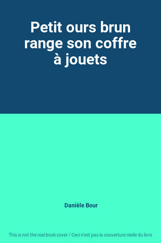 Petit ours brun - , son