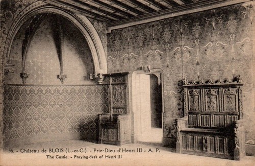 Cpa château de - cpa,