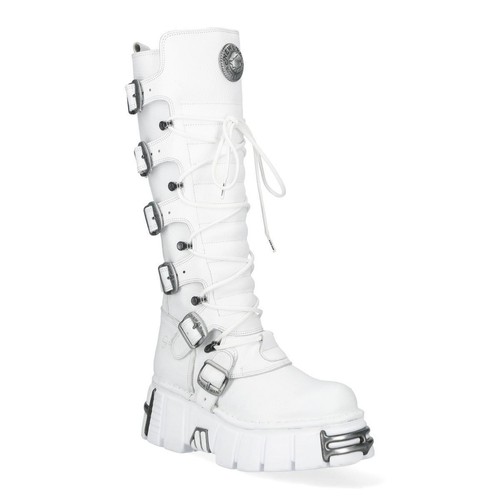 New rock bottes punk biker - new,