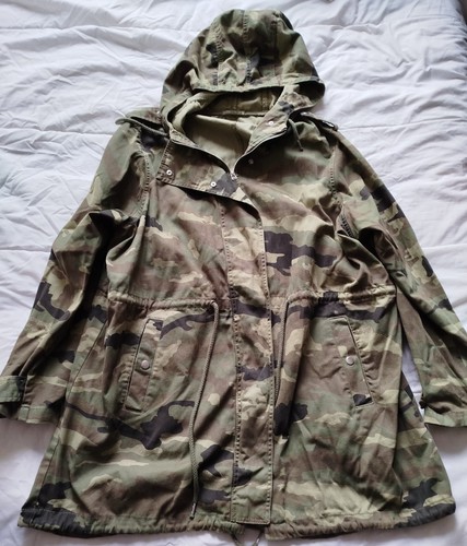 Veste treillis parka - veste,