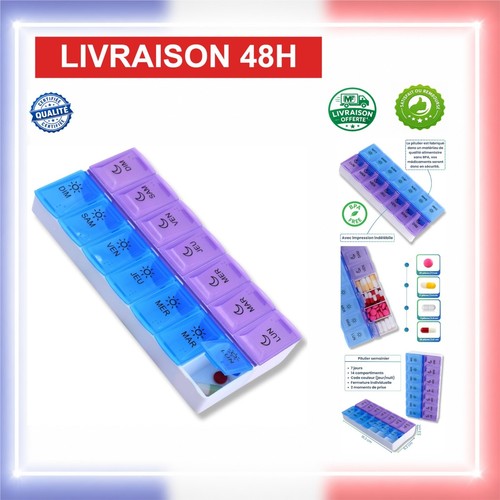 Pilulier semainier medipill - medipill, 14