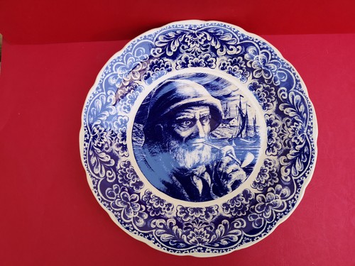 Grand plat décor - , boch