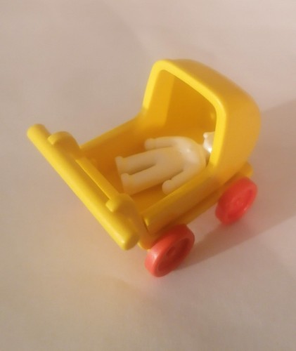 Playmobil 3195 landau jaune - landau,