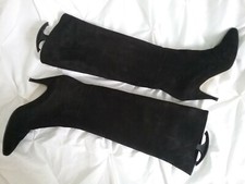 Bottes cramponnées en daim