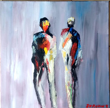 SILHOUETTE ABSTRAIT ART