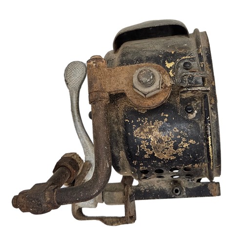 Vintage lampe carbure - lampe, a