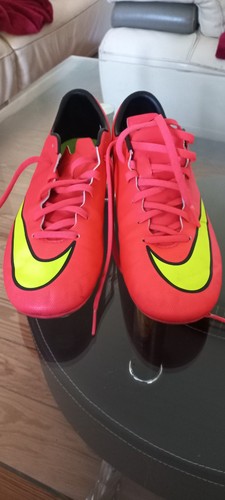 Chaussure foot orange jaune - et,