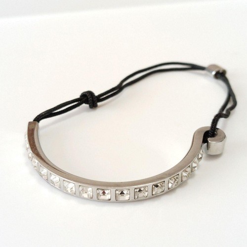Bracelet argent cristal - en,