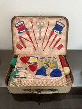Antique 1950’s Children’s Sewing Suitcase