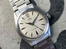 Vintage 1960 Tudor Big Rose Oyster Ref 7934 Serviced 34mm