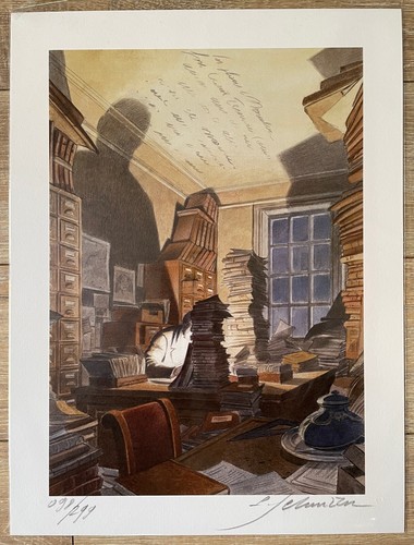 Schuiten tirage imprimé - schuiten,